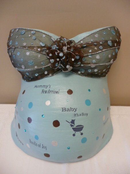 Plaster Pregnant Belly
